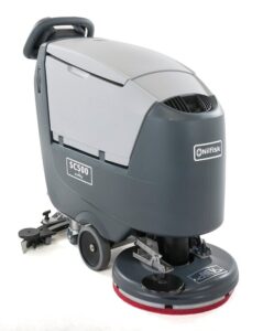 Nilfisk SC500 with REV orbital scrub deck technology
